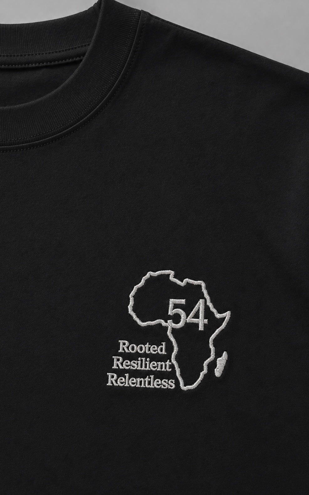 Identity Oversized T-Shirt Black