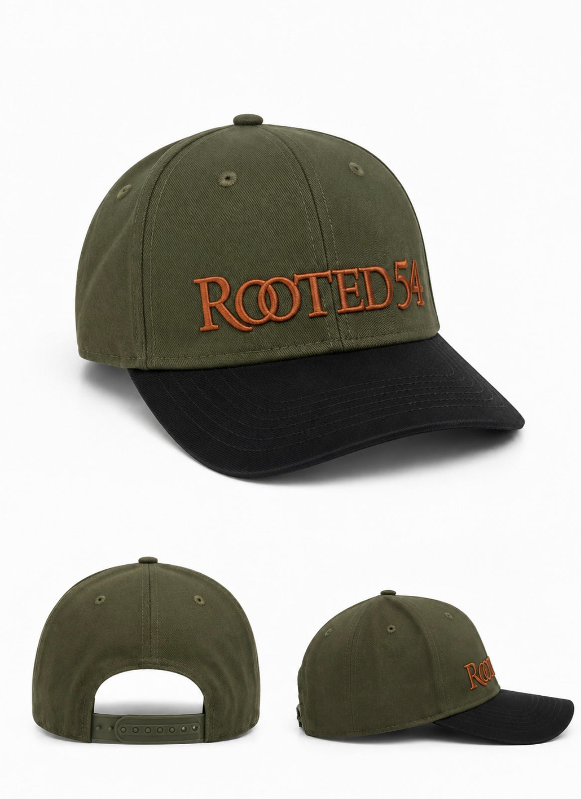 Roots Baseball Cap – Olive